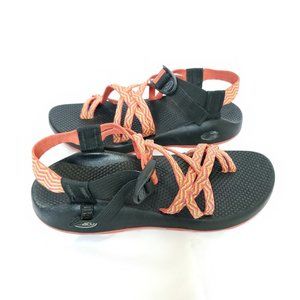 Chaco ZX/2 Pink Salmon Strappy Sandals Size 9